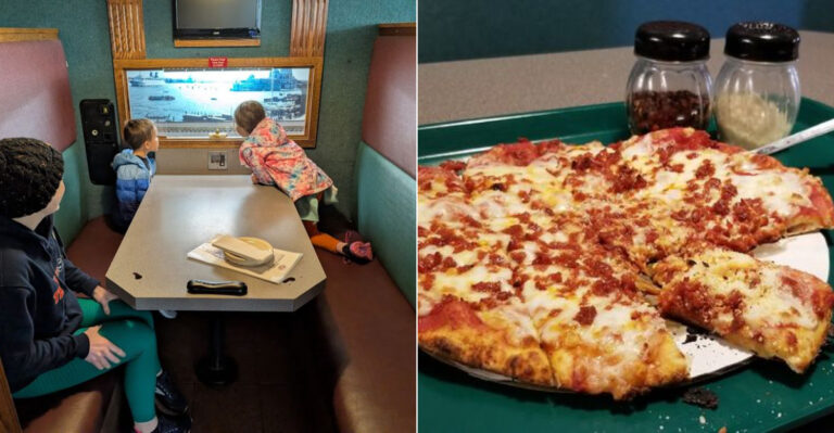 This Secret Indiana Diner Sends Your Order Right To The Table By Toy Train