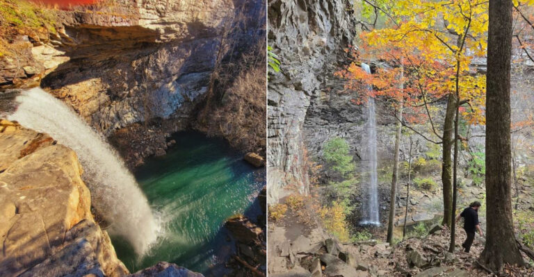 This Short Tennessee Trail Leads To A Stunning Waterfall That Feels Completely Undiscovered