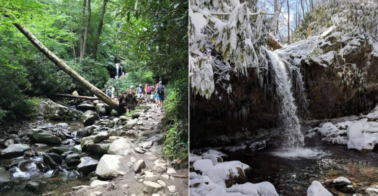 This Stunning Tennessee Waterfall Rewards Hikers With A Dreamlike View