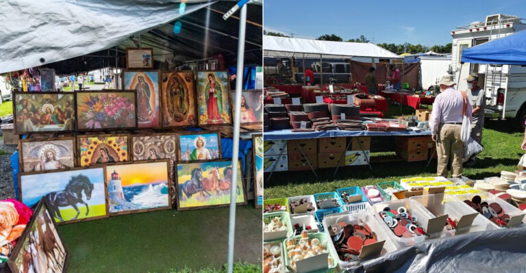 This Virginia Flea Market Makes Sunday Shopping Feel Like A Festival