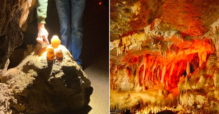 Kids Can Mine For Real Gemstones And Fossils At This Iowa Cave Attraction