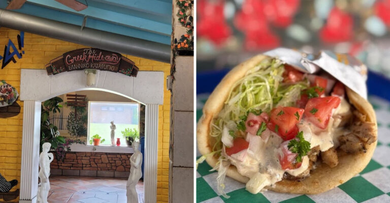 People Cross Ohio For The Giant Gyros And Garlic Sauce At This Local Spot