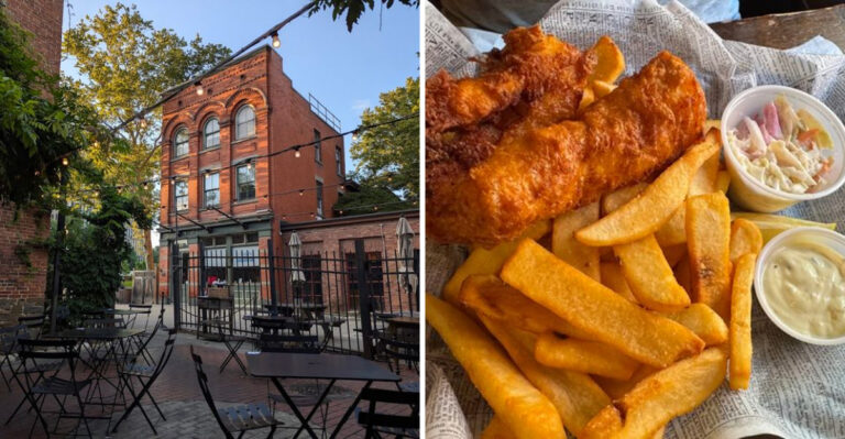 The New York Pub Where Fish And Chips Still Taste Like A Statewide Favorite