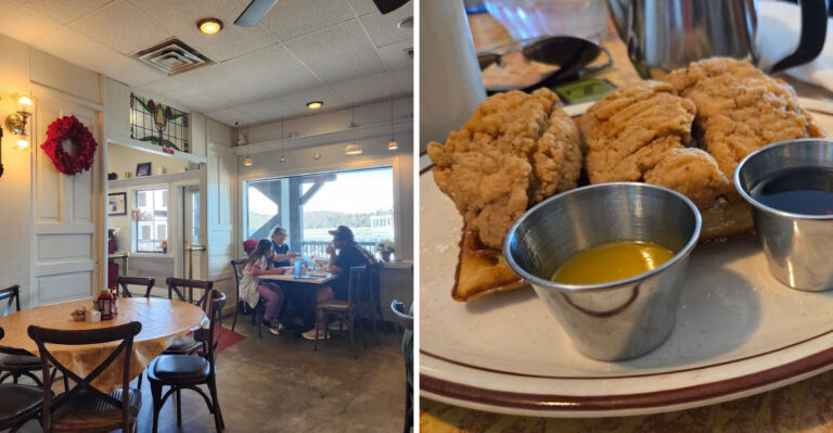This California Lakeside Diner-Like Spot Serves Fried Fish Worth Pulling Off The Water For