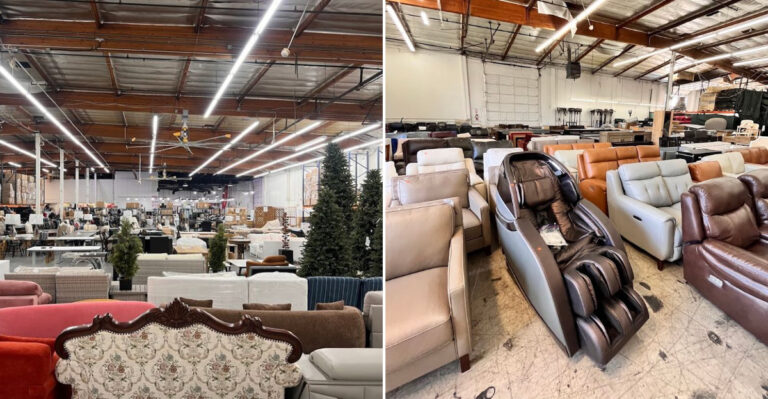 This California Liquidation Warehouse Makes Full Prices Look Ridiculous