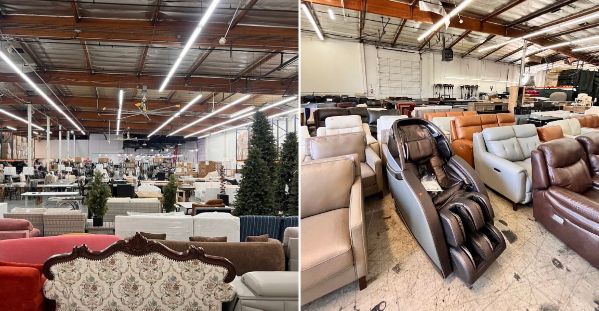 This California Liquidation Warehouse Makes Full Prices Look Ridiculous