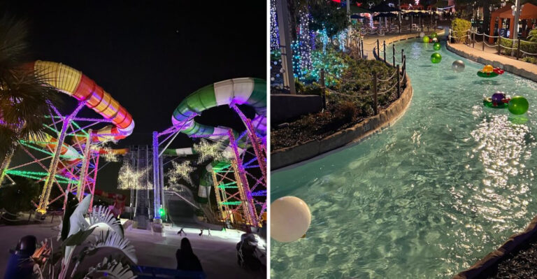 This Florida Waterpark Transforms Into An Adults-Only Playground After Dark
