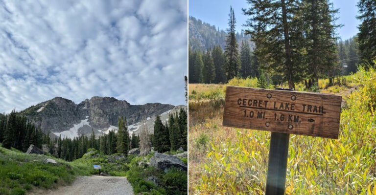 This Hidden Alpine Lake Trail In Utah Leads To Breathtaking Mountain Views