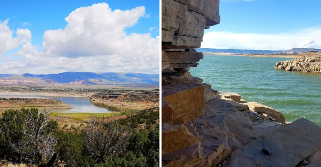 This Hidden Gem In New Mexico Offers Dreamy Lakeside Views And Artist-Inspired Scenery