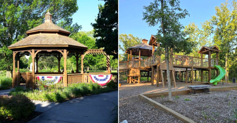 This Iowa Arboretum Has A Treehouse Village That Feels Like A Little Outdoor Adventure