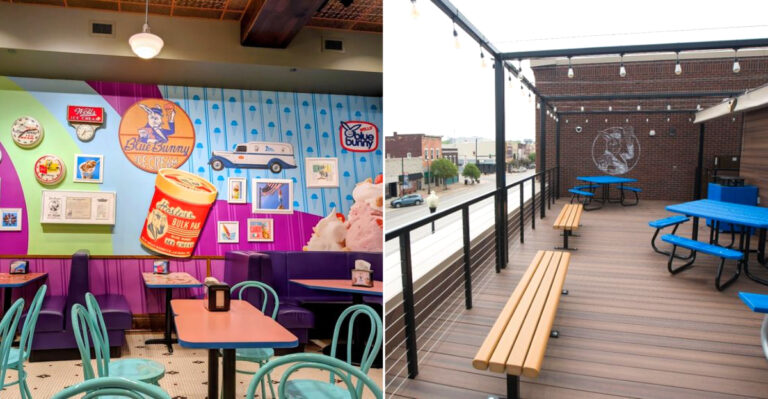 This Iowa Ice Cream Parlor Has Rooftop Seating And A Sweet Visitor Experience