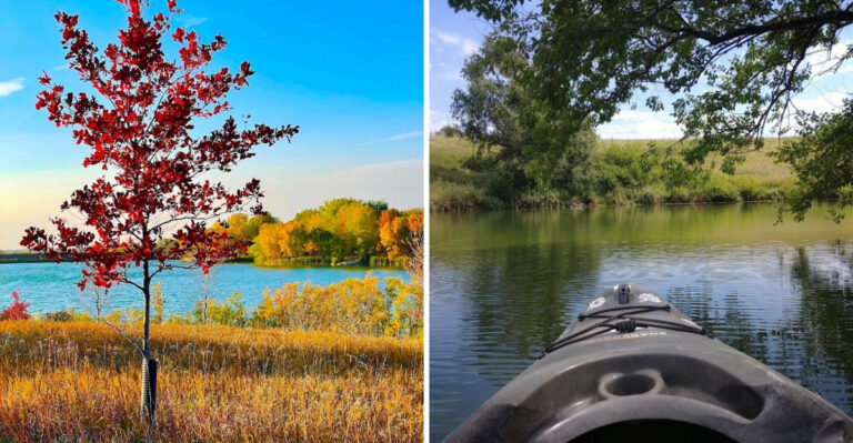 This Iowa Recreation Area Turns A Weekend Into A Swim, Paddle And Camp Escape