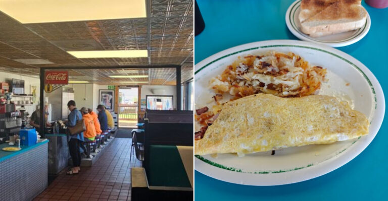 This Kansas Cafe Is Known For Giant Omelets And All-Day Breakfast Plates
