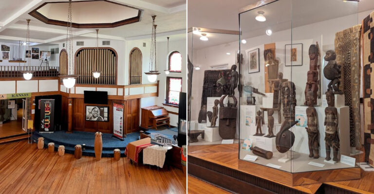 This Kansas Museum Brings New Life To A Historic Church Built By Its Congregation In 1917