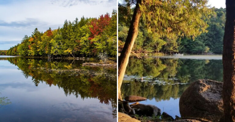 This Little-Known Wisconsin Lake Keeps Fishing Trips And Campsites Peaceful