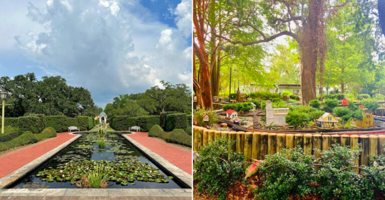 This Louisiana Botanical Garden Is A Small-Scale Paradise For Hummingbirds And Slow Walkers