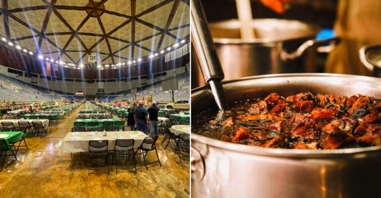 This Louisiana Cajun Festival Serves Pork Stew, Shrimp Étouffée, Gumbo, And Jambalaya In A Single Day
