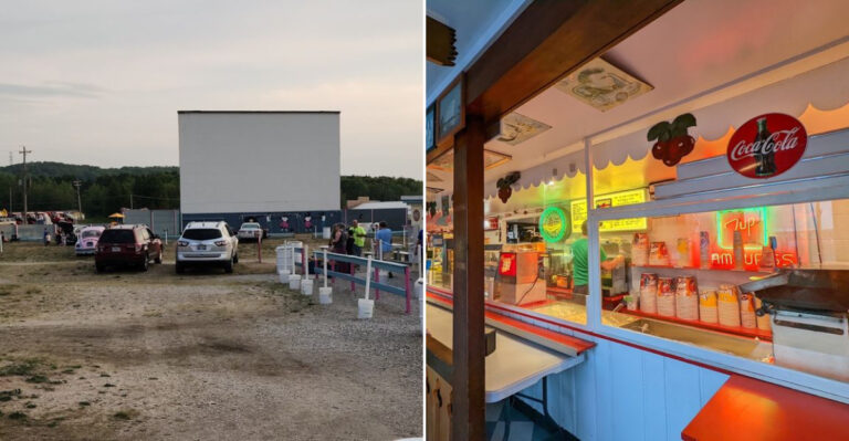 This Michigan Drive-In Theater Keeps The Fifties Alive After Dark