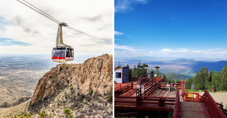 This Must-Visit Tram Ride In New Mexico Offers Jaw-Dropping Mountain Views