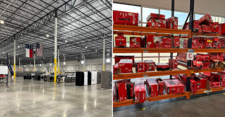 This North Carolina Liquidation Warehouse Makes Full Prices Sound Funny