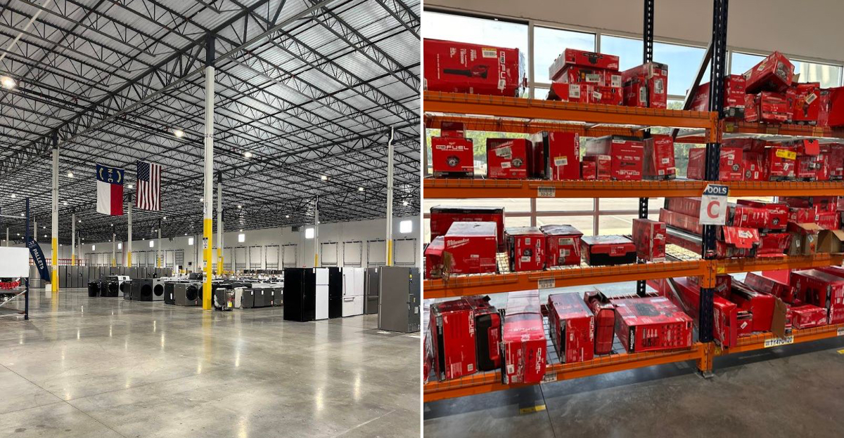 This North Carolina Liquidation Warehouse Makes Full Prices Sound Funny