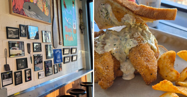 This North Carolina Restaurant Serves A Fish Sandwich You Won’t Stop Craving