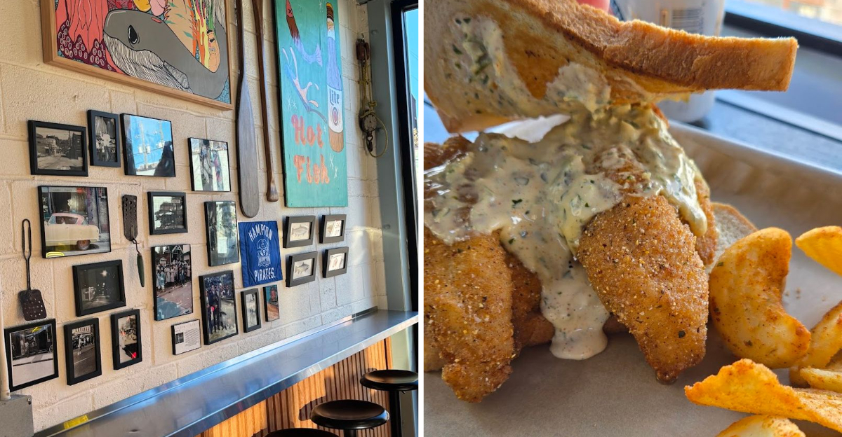 This North Carolina Restaurant Serves A Fish Sandwich You Won’t Stop Craving