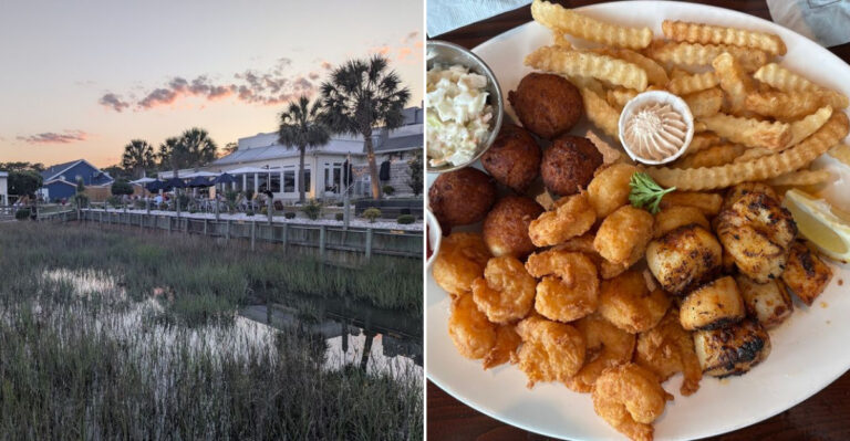 This North Carolina Restaurant Serves A Shrimp Plate Nearly Too Loaded To Finish
