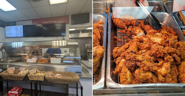 This Ordinary Virginia Gas Station Is Hiding An Extraordinary Fried Chicken Counter