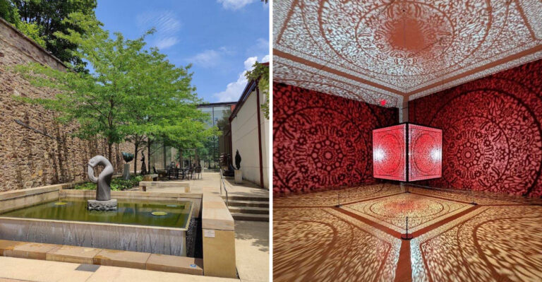 This Pennsylvania Art Museum Brings Modern Design Into A Historic Stone Setting