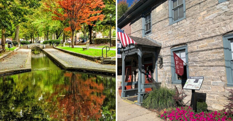 This Pennsylvania Town Turns A Simple Day Trip Into A Walk Through History