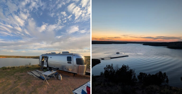 This Quiet New Mexico Town Offers Big Skies, Lakeside Charm, And Front-Porch Friendliness