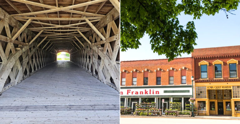 This Scenic Iowa Drive Winds Past Covered Bridges, Charming Towns, And Rolling Hills (And It Is A Must)
