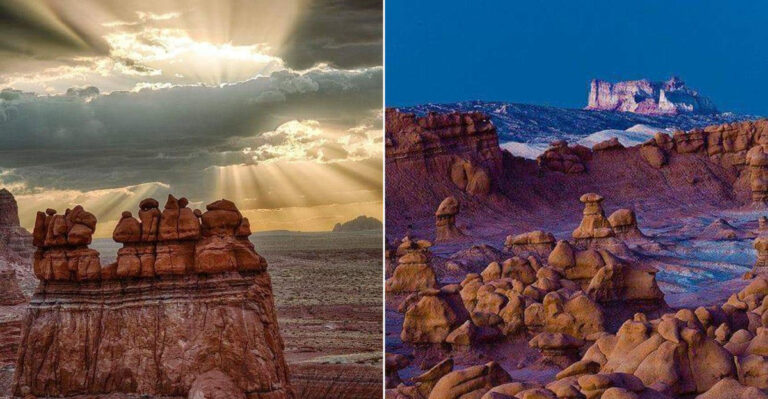 This Surreal Utah Campground Looks Like It Belongs On Another Planet