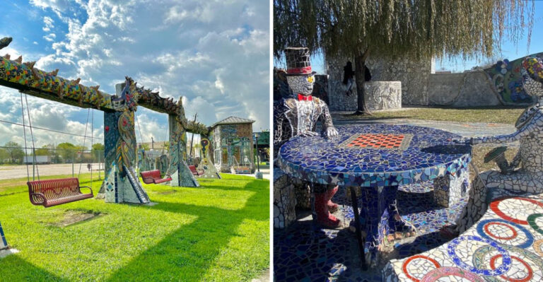 This Texas Art Park Makes Every Wall And Walkway Worth Photographing