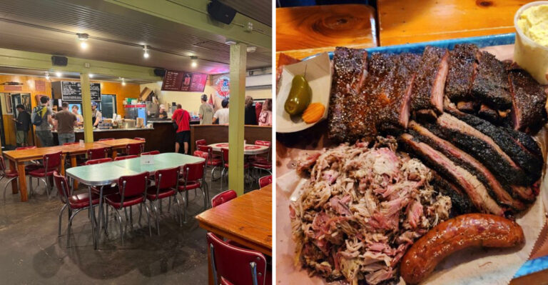 This Texas Barbecue Pit Turns Smoke Ring Perfection Into An Art Form