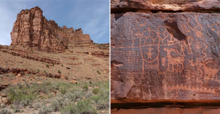 This Tucked-Away Open-Air Gallery In Utah Feels Frozen In Another Era