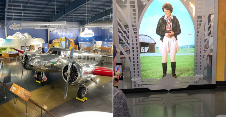 This Unexpected Kansas Hangar Turns The Legacy Of Amelia Earhart Into A Powerful, Hands On Experience