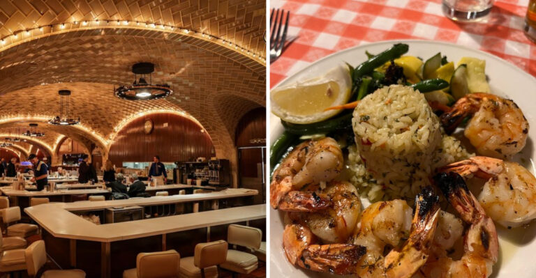 This Unusual New York Restaurant Serves Seafood Beneath One Of The World’s Most Famous Train Stations
