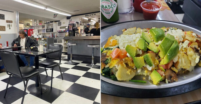 This Utah Diner Serves Country Ham So Big It Hangs Right Off The Plate