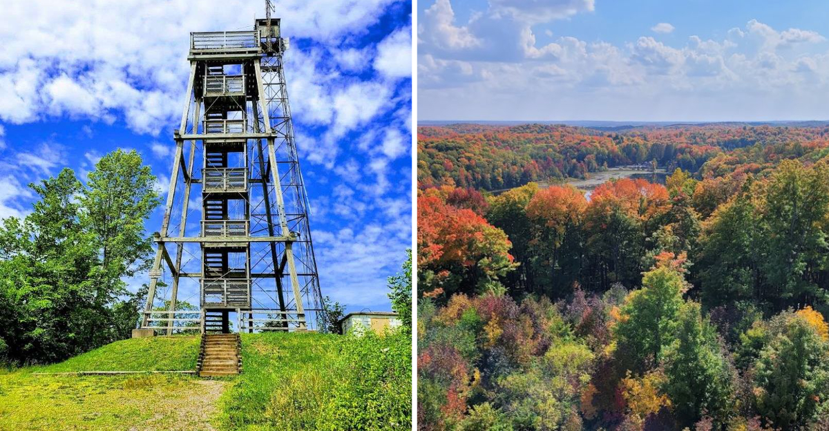 This Wisconsin Observation Tower Delivers Sweeping Views After The Climb