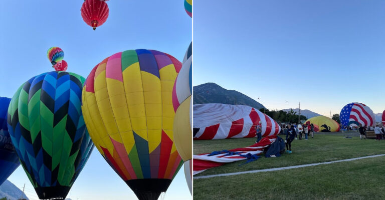 Utah Has A Hot Air Balloon Festival That Lights Up The Sky Every July