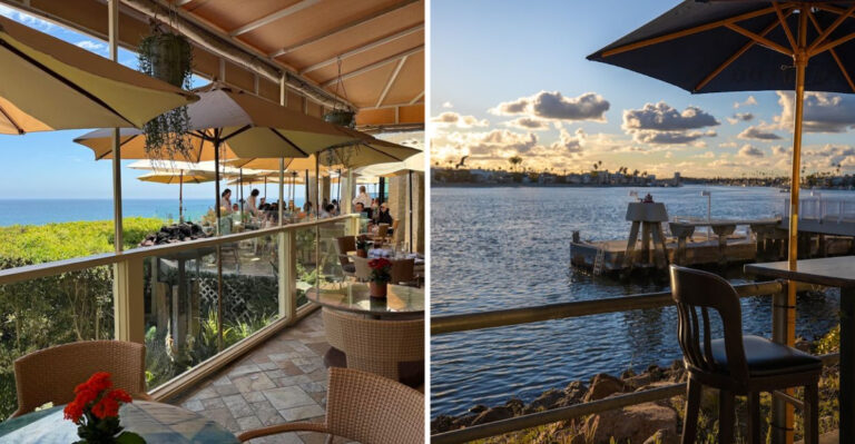 14 California Waterfront Tables That Make Date Night Feel Special