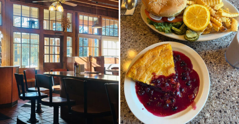 This Tiny Oregon Mountain Restaurant Built Its Reputation On Famous Huckleberry Pie