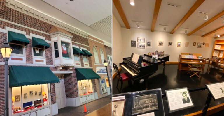 This Iowa Attraction Recreates The Charming Town Square From A Classic American Musical