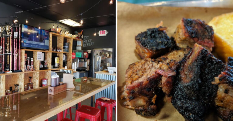 Some Of Ohio’s Best Barbecue Is Cooking Behind This Roadside Gas Station
