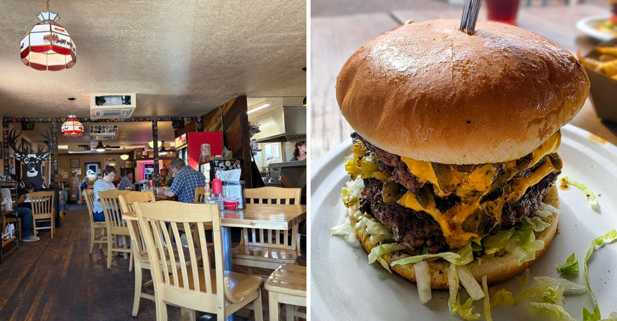 This New Mexico Roadside Stop Has Been Serving Its Legendary Green Chile Cheeseburger Since 1943