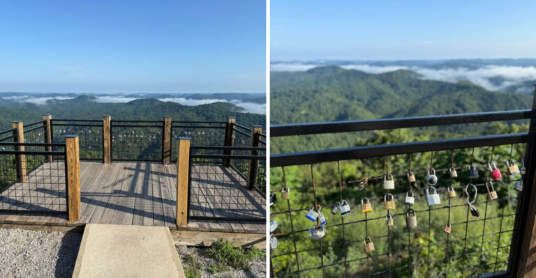 This Hidden Kentucky Mountain Overlook Locals Consider A State Treasure