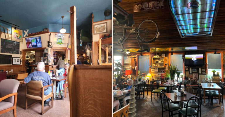 This Iowa Restaurant Is Hidden Inside A Historic Train Depot Packed With Memorabilia