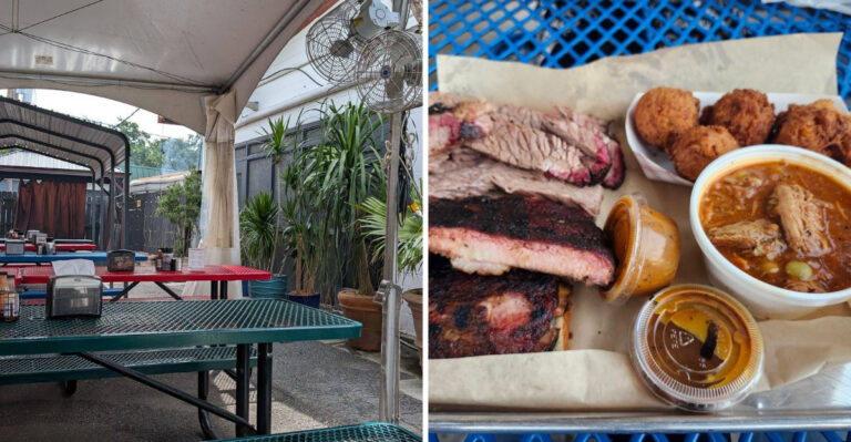 Georgia Locals Show Up Early For This Barbecue Restaurant Before The Doors Even Open